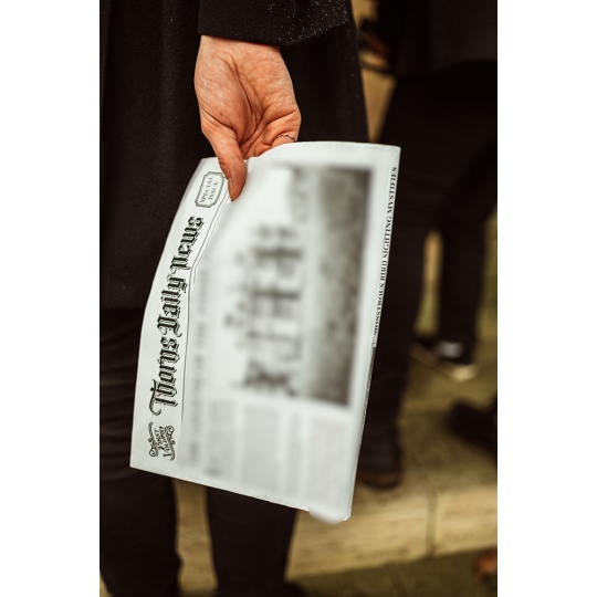 Thorns Daily News - First Volume - Physical Newspaper